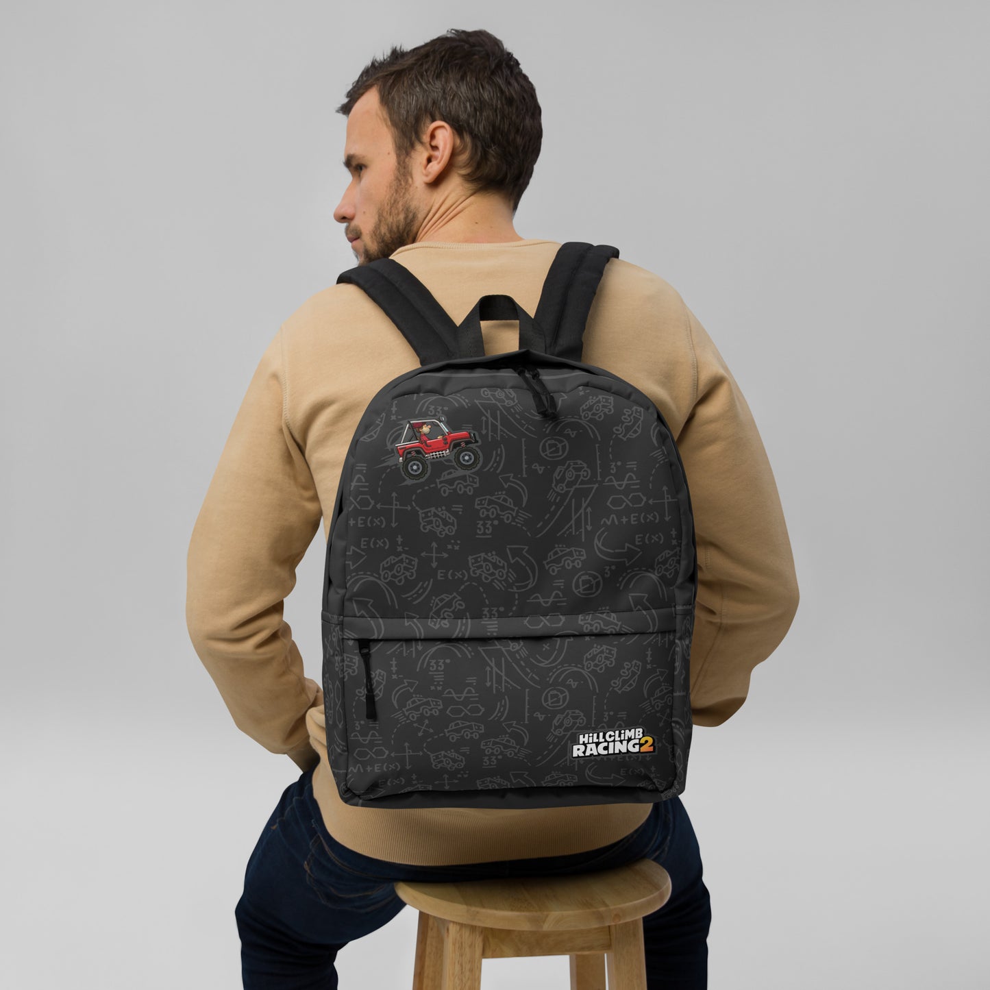 Hill Climb Racing 2 Backpack Black