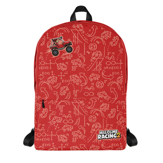Hill Climb Racing 2 Backpack Red