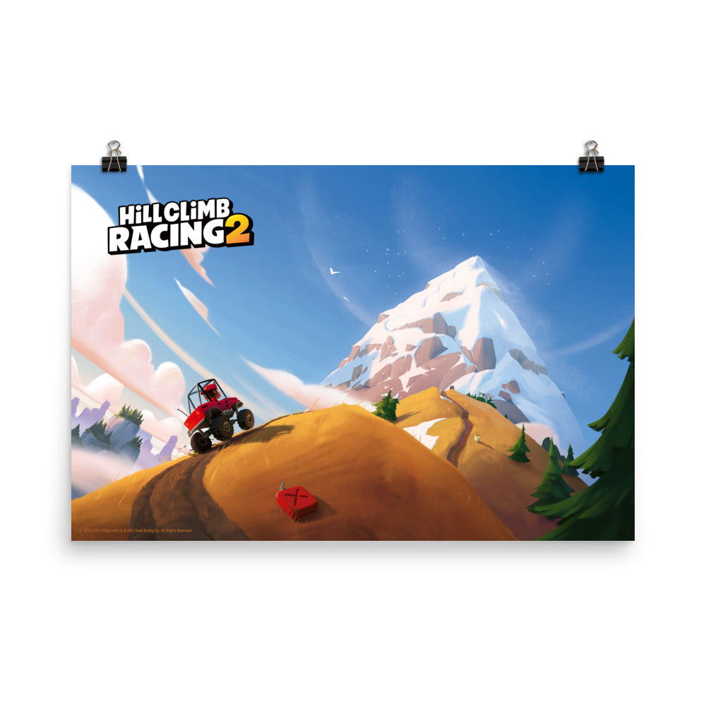 Hill Climb Racing 2 Poster