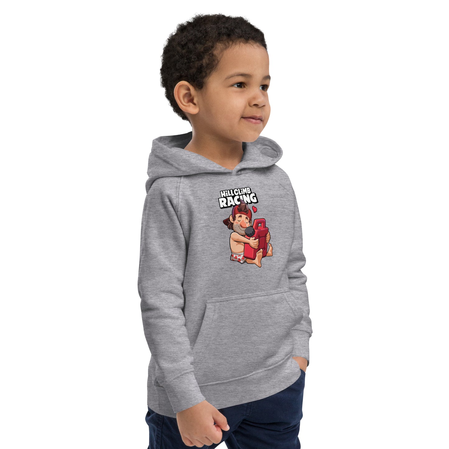 Hill Climb Racing Kids Eco Hoodie