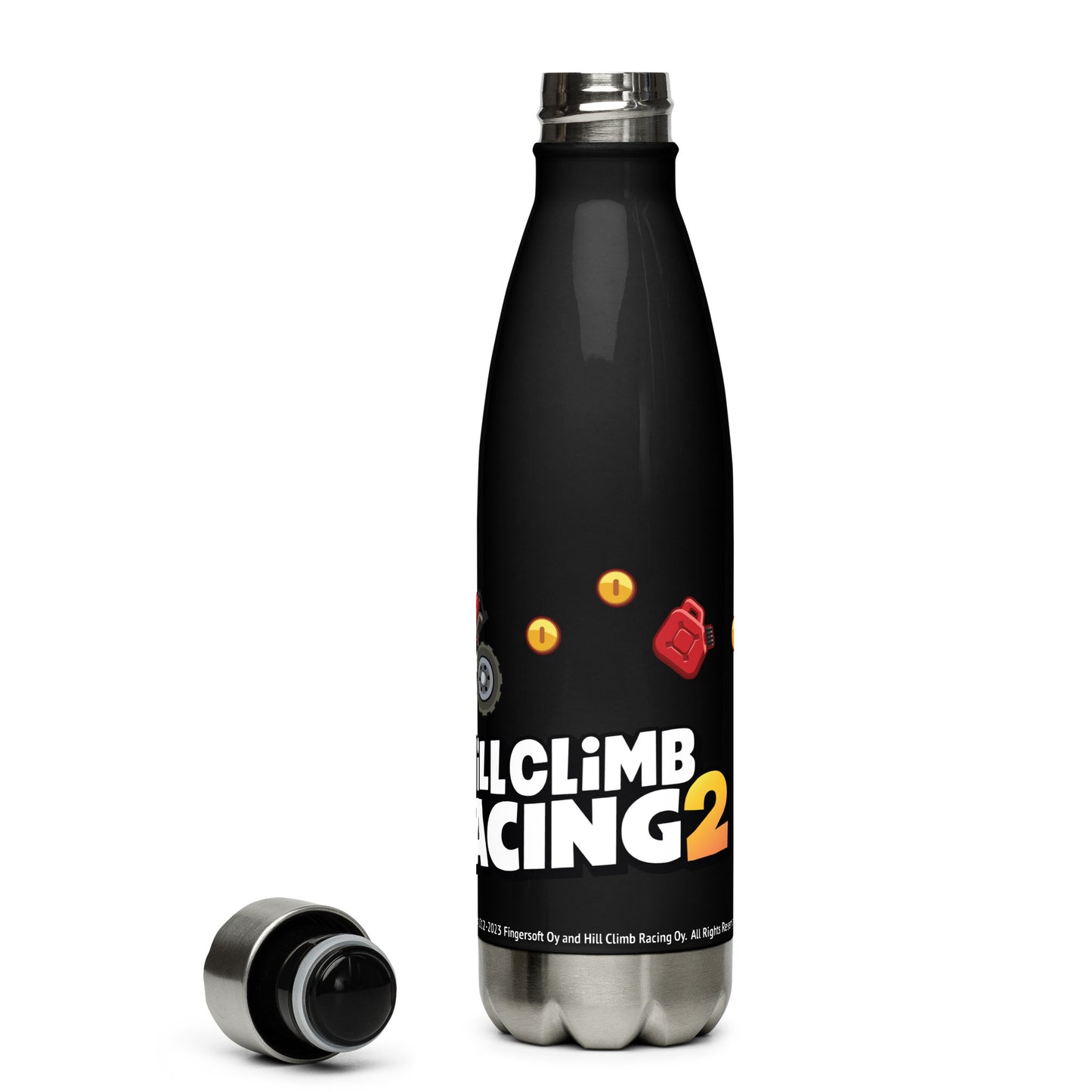 Hill Climb Racing 2 Stainless Steel Water Bottle