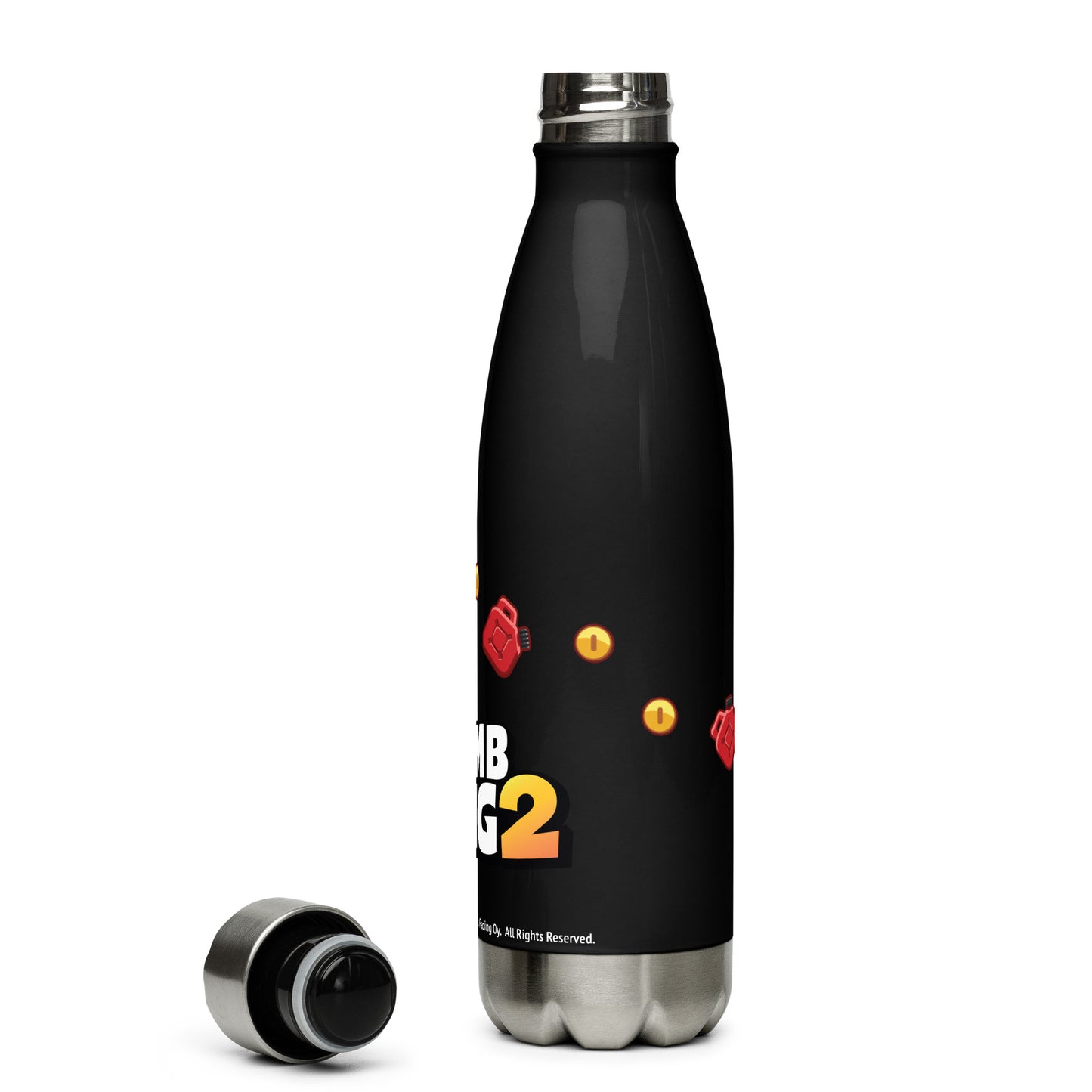 Hill Climb Racing 2 Stainless Steel Water Bottle
