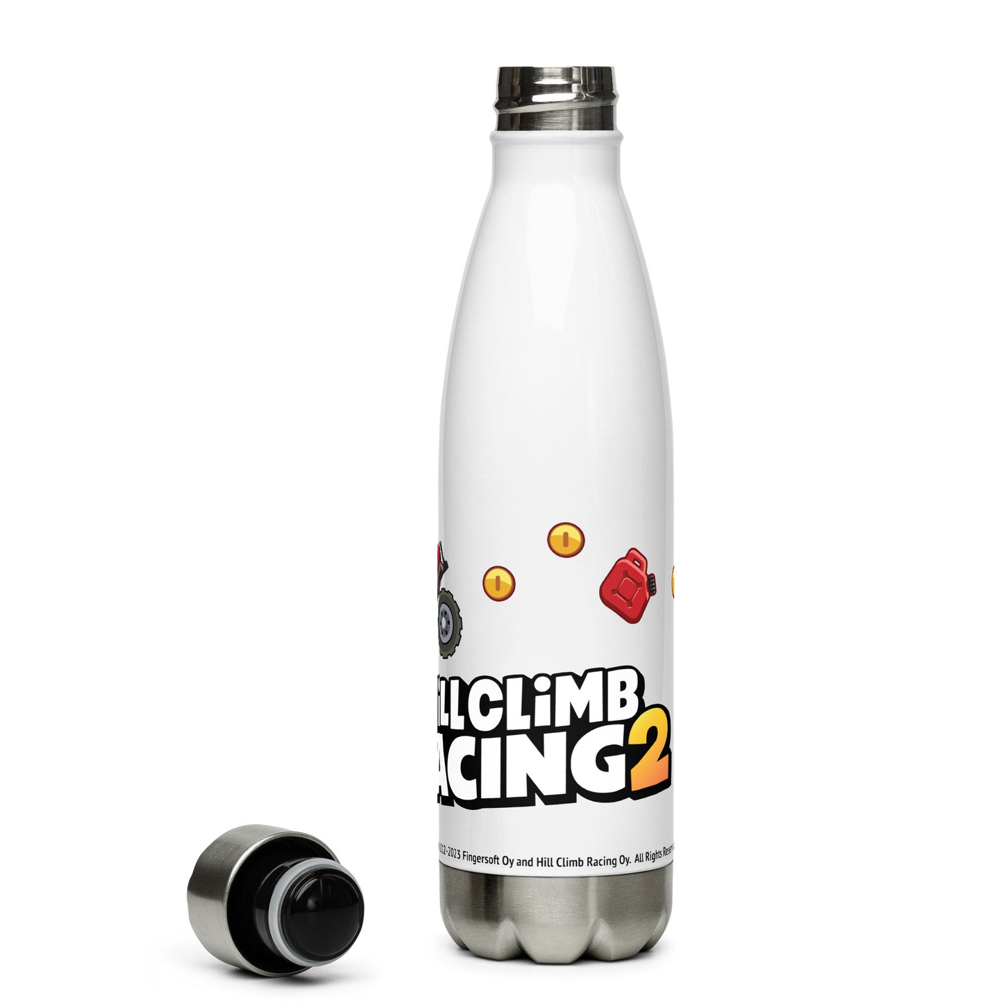 Hill Climb Racing 2 Stainless Steel Water Bottle
