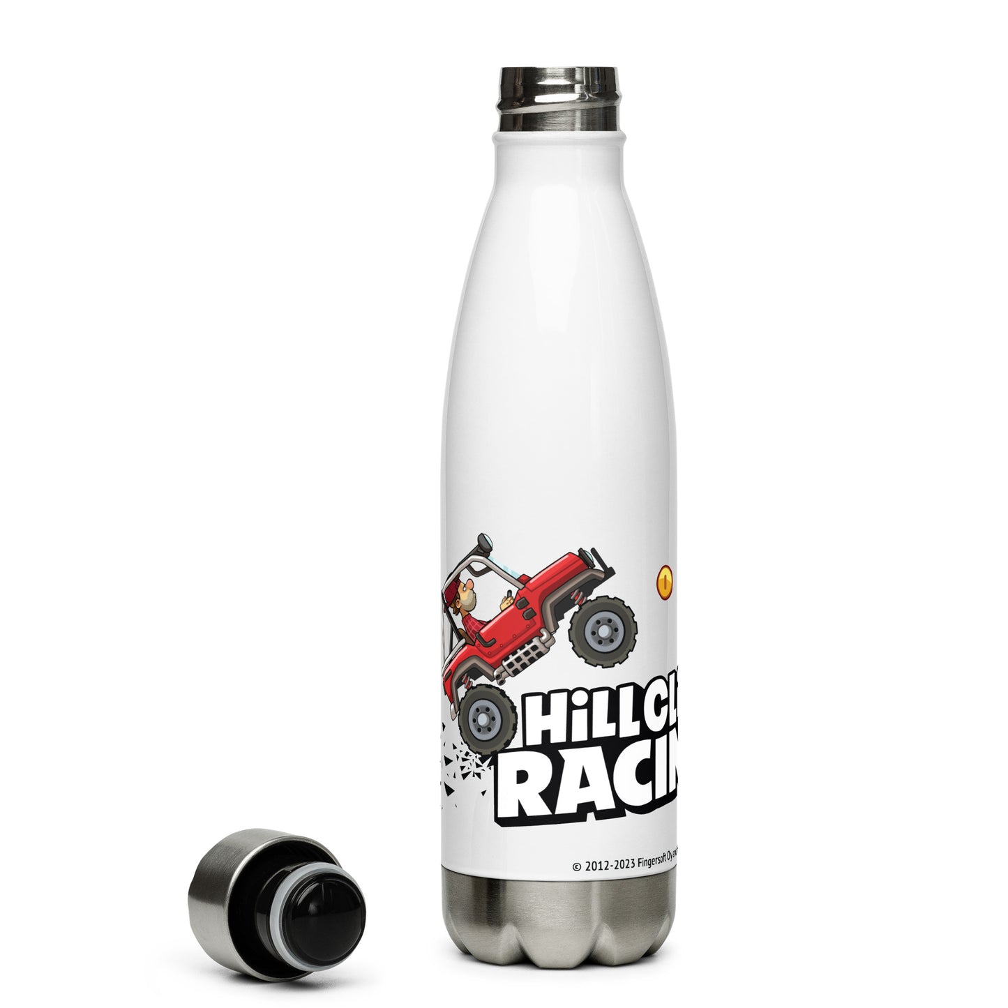 Hill Climb Racing 2 Stainless Steel Water Bottle