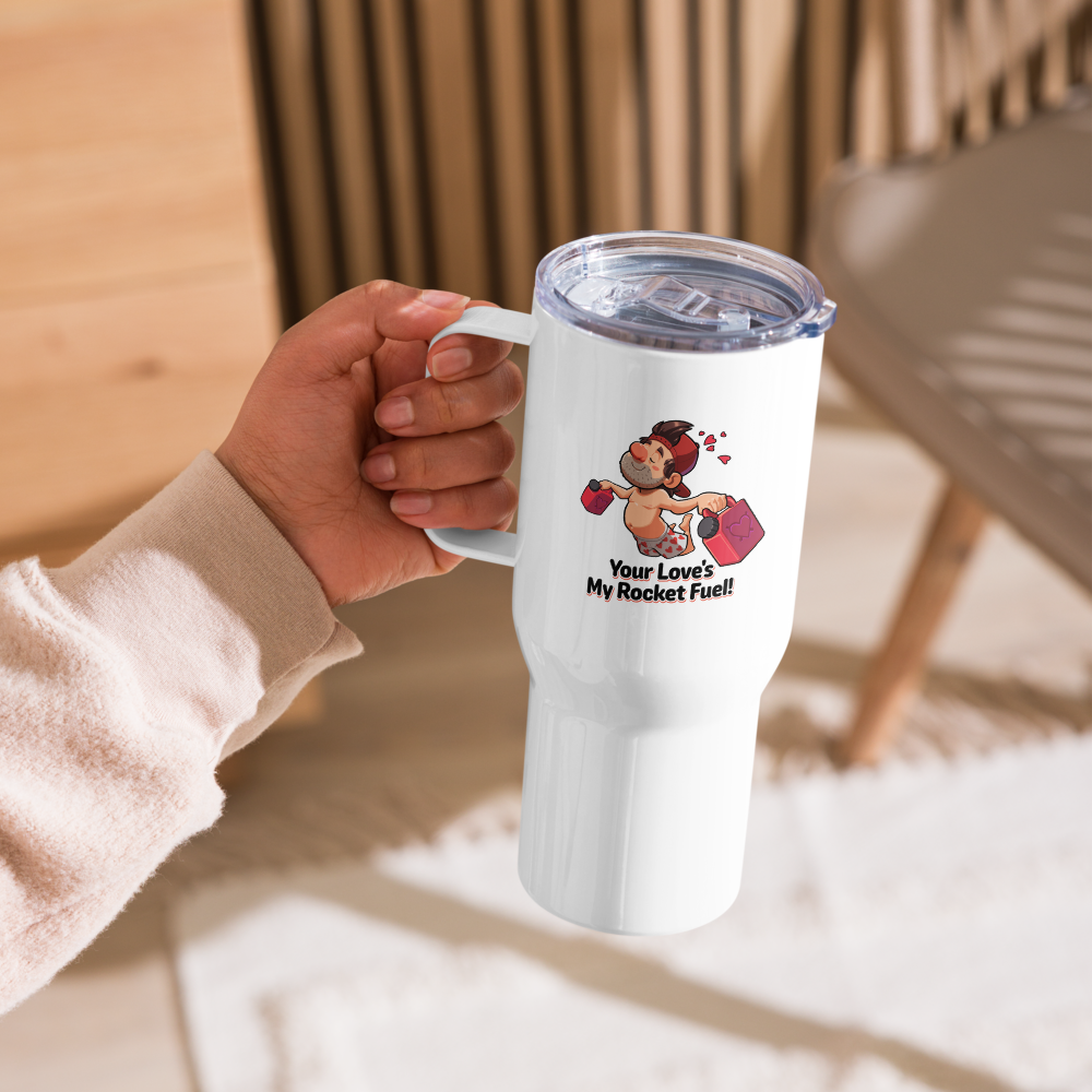 Valentine's Hill Climb Racing 2 Travel Mug