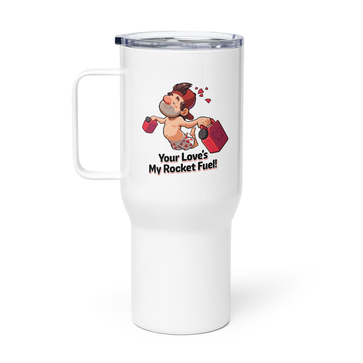 Valentine's Hill Climb Racing 2 Travel Mug