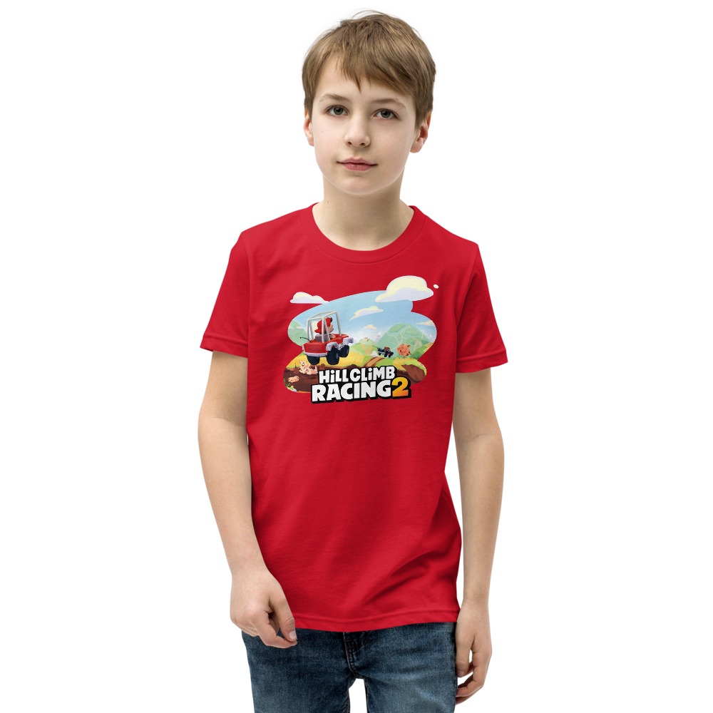 Hill Climb Racing 2 Youth Short Sleeve T-Shirt