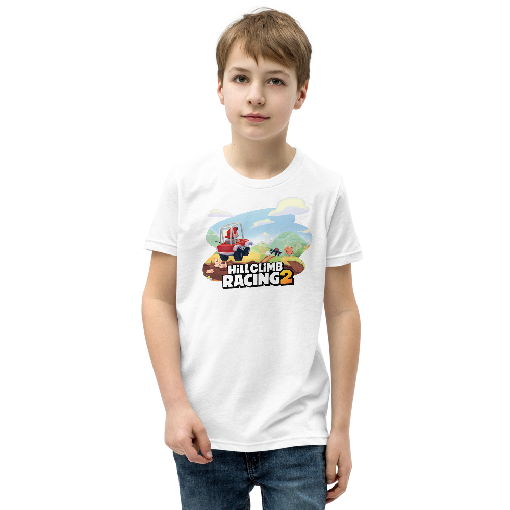 Hill Climb Racing 2 Youth Short Sleeve T-Shirt