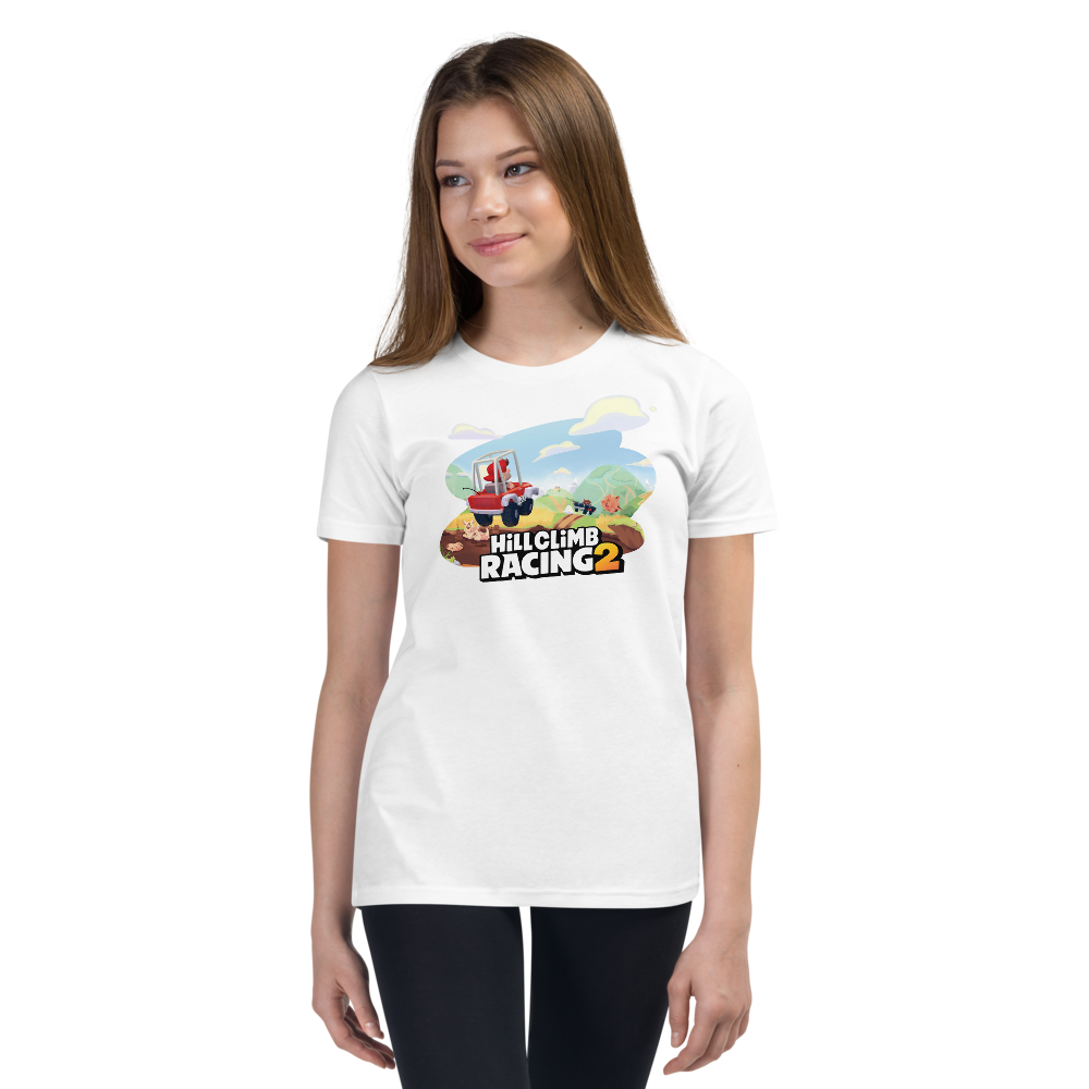 Hill Climb Racing 2 Youth Short Sleeve T-Shirt