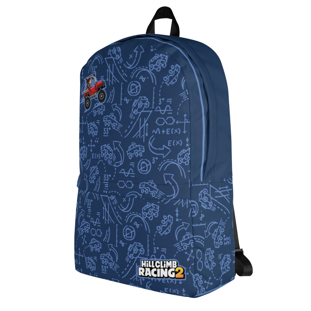 Hill Climb Racing 2 Backpack Blue