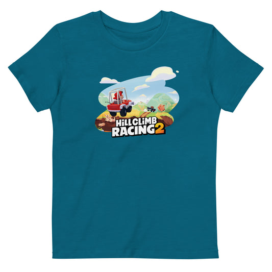 Hill Climb Racing 2 Organic Cotton Kids T-Shirt