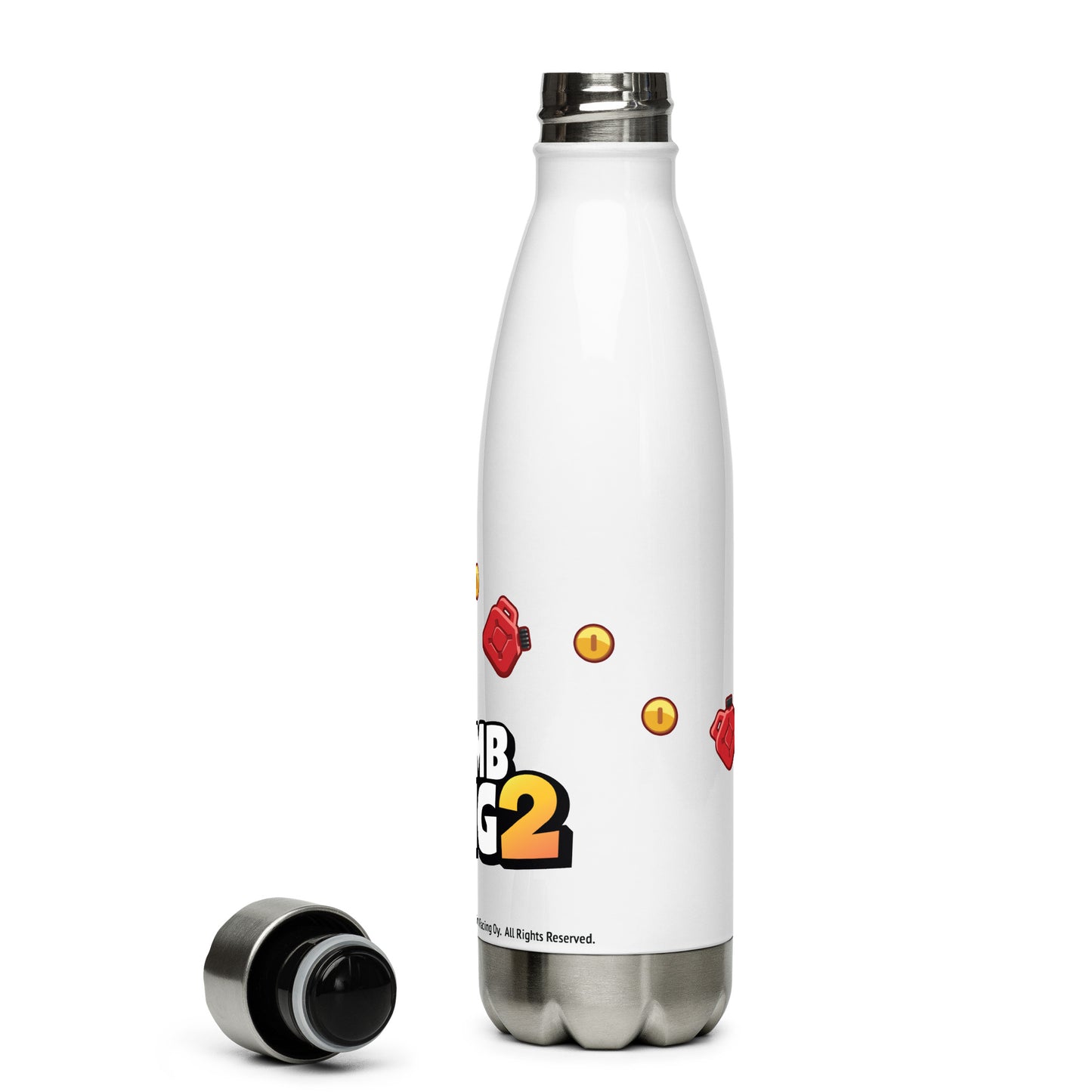 Hill Climb Racing 2 Stainless Steel Water Bottle