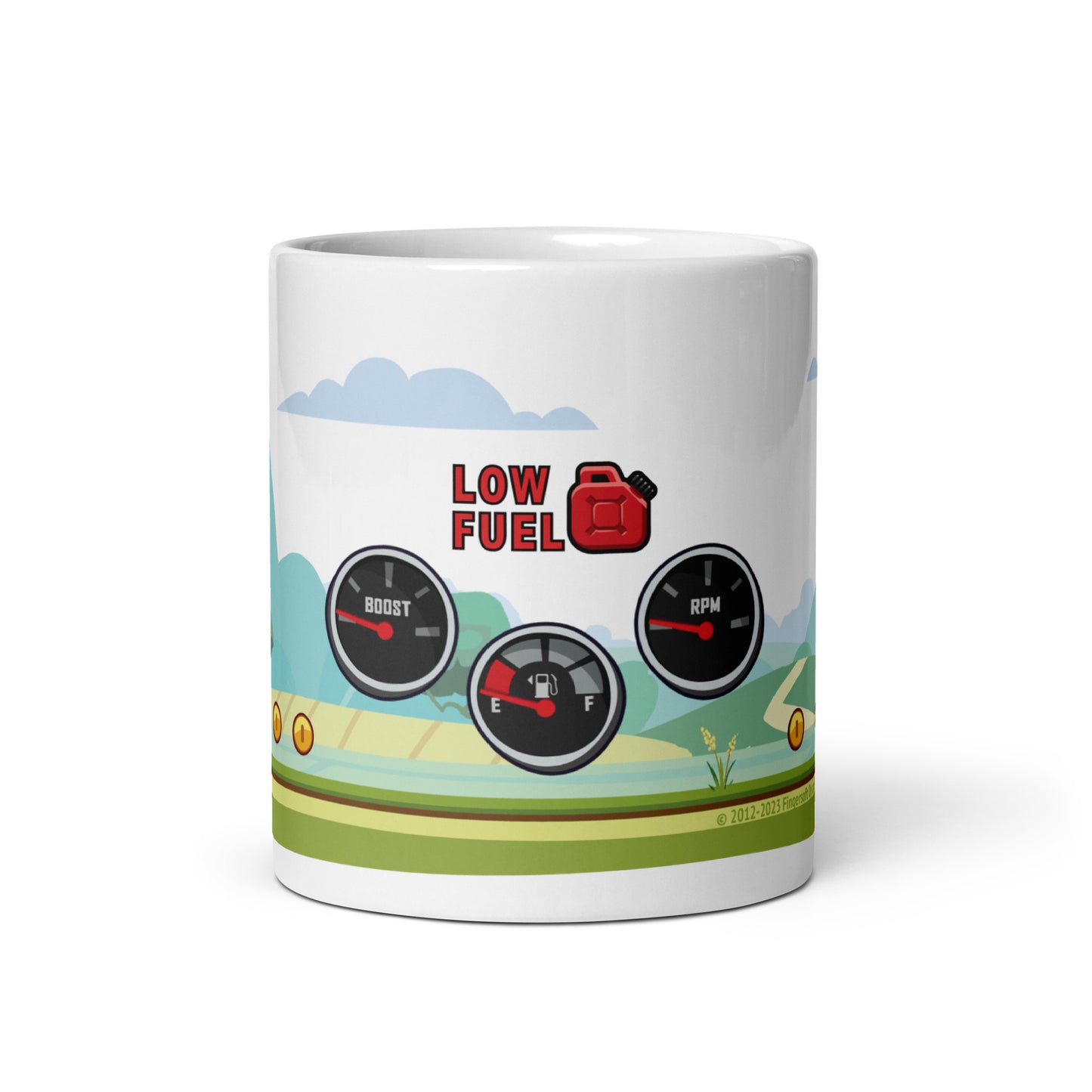 Hill Climb Racing 2 Low Fuel Mug