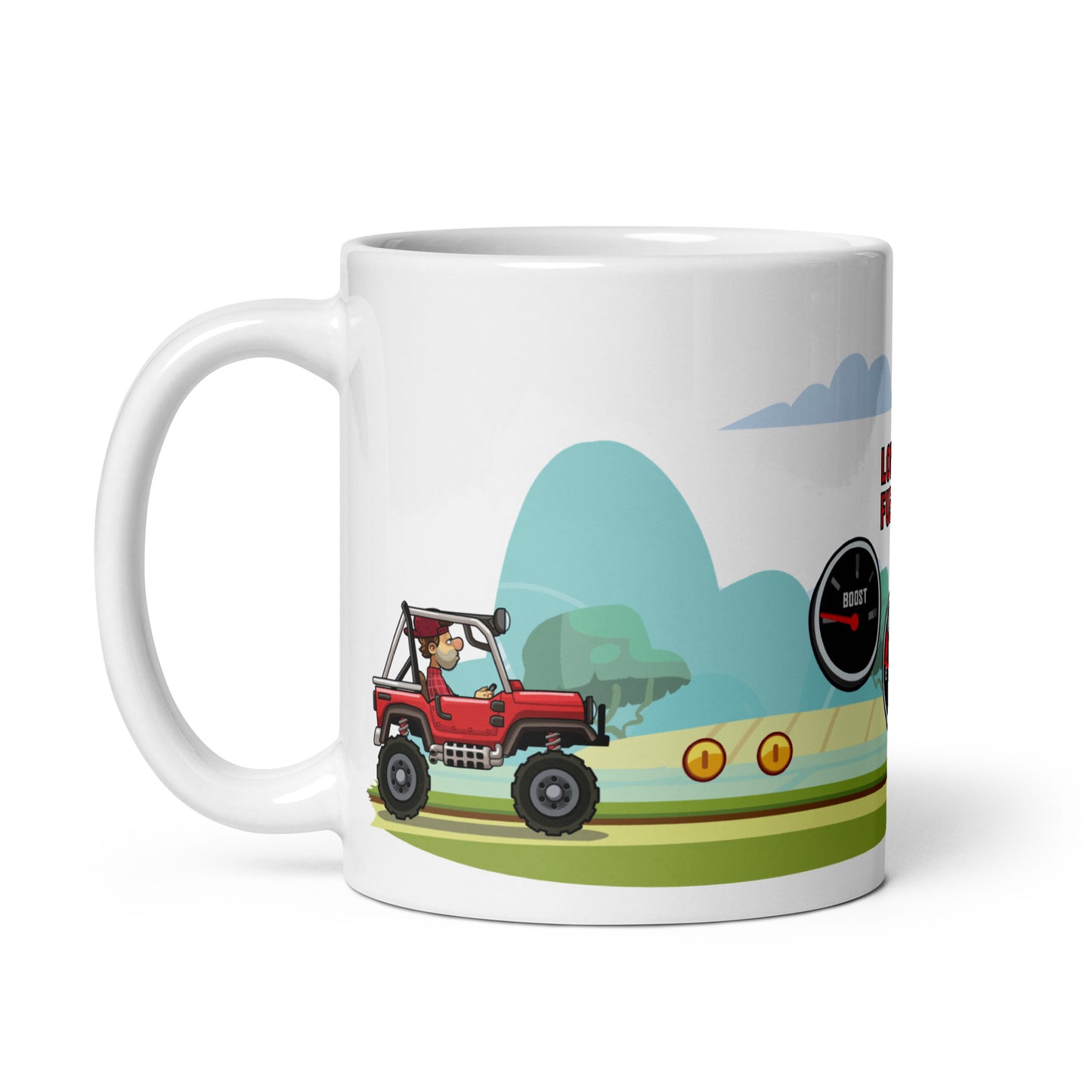 Hill Climb Racing 2 Low Fuel Mug