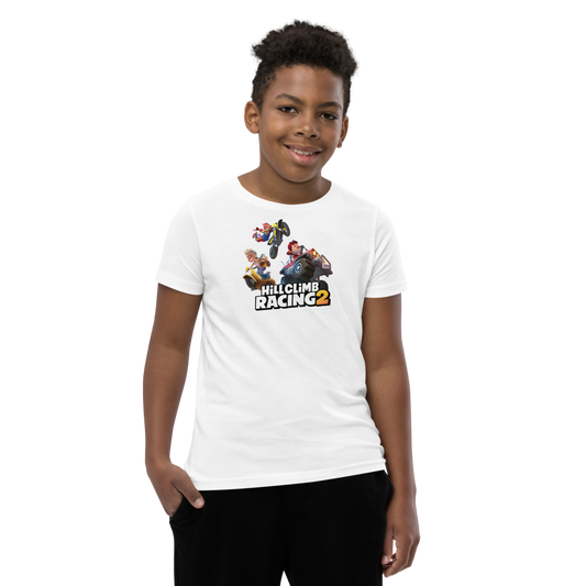 Hill Climb Racing 2 Youth Short Sleeve T-Shirt